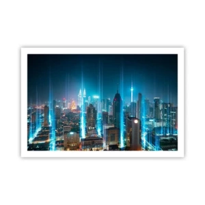 Plakat - Berlin til himlen - 91x61 cm