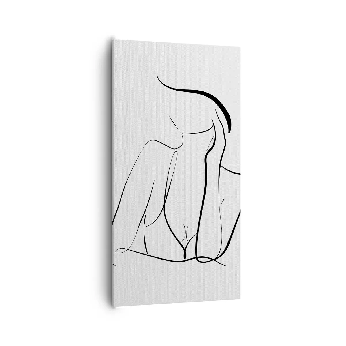 Lærredstryk - Billede på lærred - På bølgen af en drøm - 65x120 cm