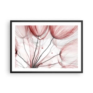 Plakat i sort ramme - Før afgang - 70x50 cm