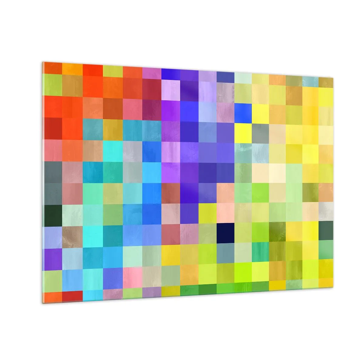 Billede på glas - Alle er forskellige, alle er lige - 100x70 cm