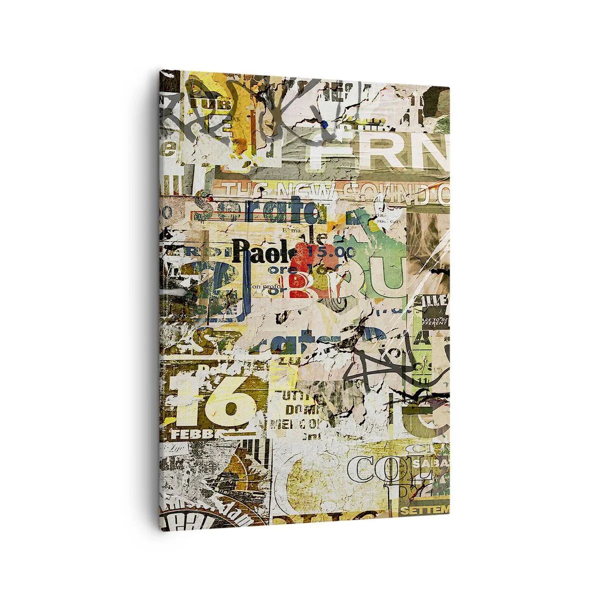 Lærredstryk - Billede på lærred - Åh, det er ved at ske... - 50x70 cm