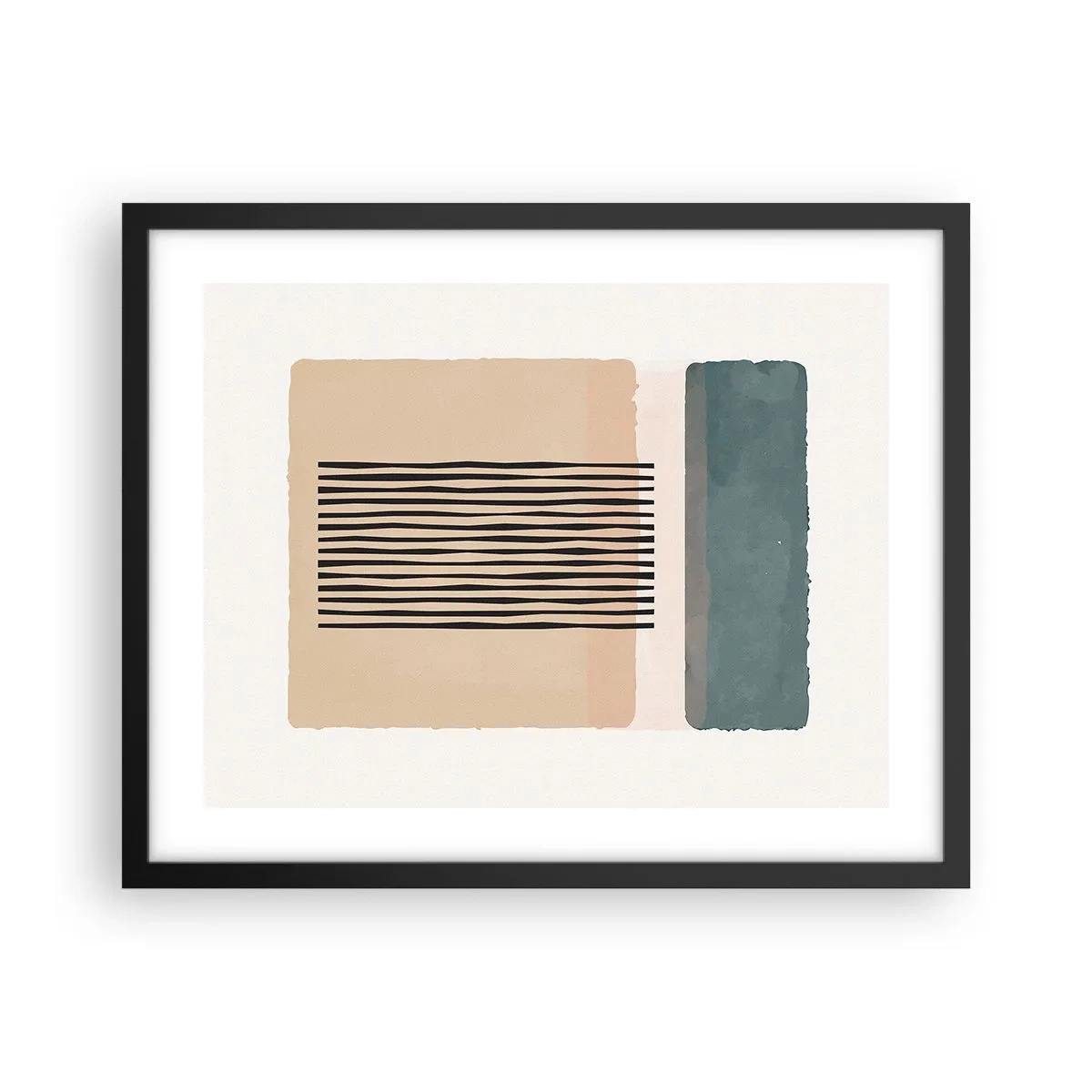 Plakat i sort ramme - Alt er i god stand - 50x40 cm