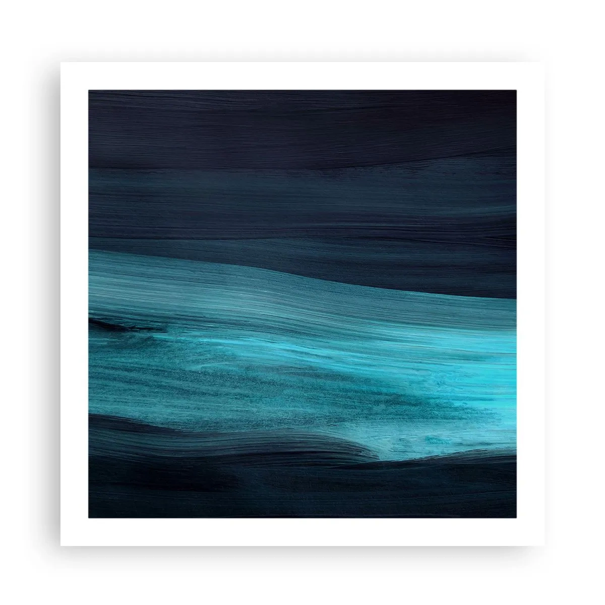 Plakat - Svøm med strømmen - 60x60 cm