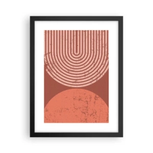 Plakat i sort ramme - Tæt forhold - 30x40 cm