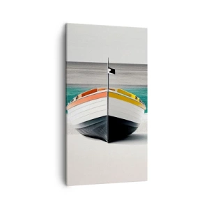 Lærredstryk - Billede på lærred - På sin plads - 45x80 cm