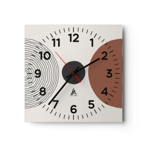 Vægur, Uret - I rampelyset - 40x40 cm