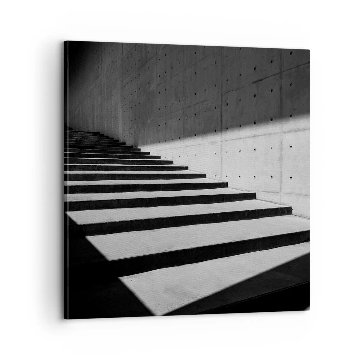 Lærredstryk - Billede på lærred - Modernismens rå skønhed - 60x60 cm