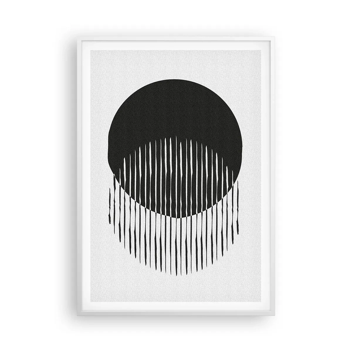Plakat i hvid ramme - Hans alter ego - 70x100 cm