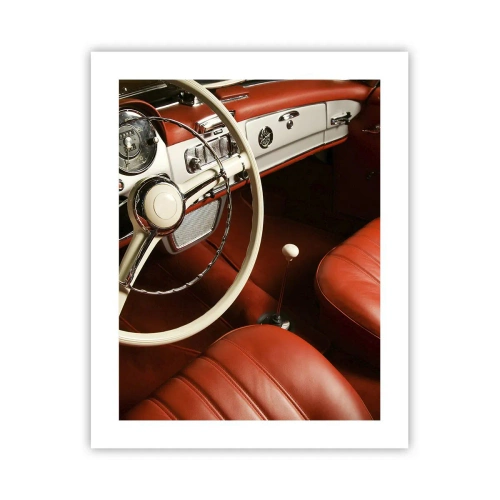 Plakat - Luksus i vintage stil - 40x50 cm