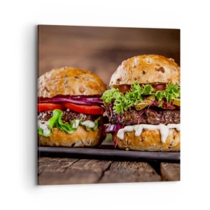 Lærredstryk - Billede på lærred - American dream - 70x70 cm