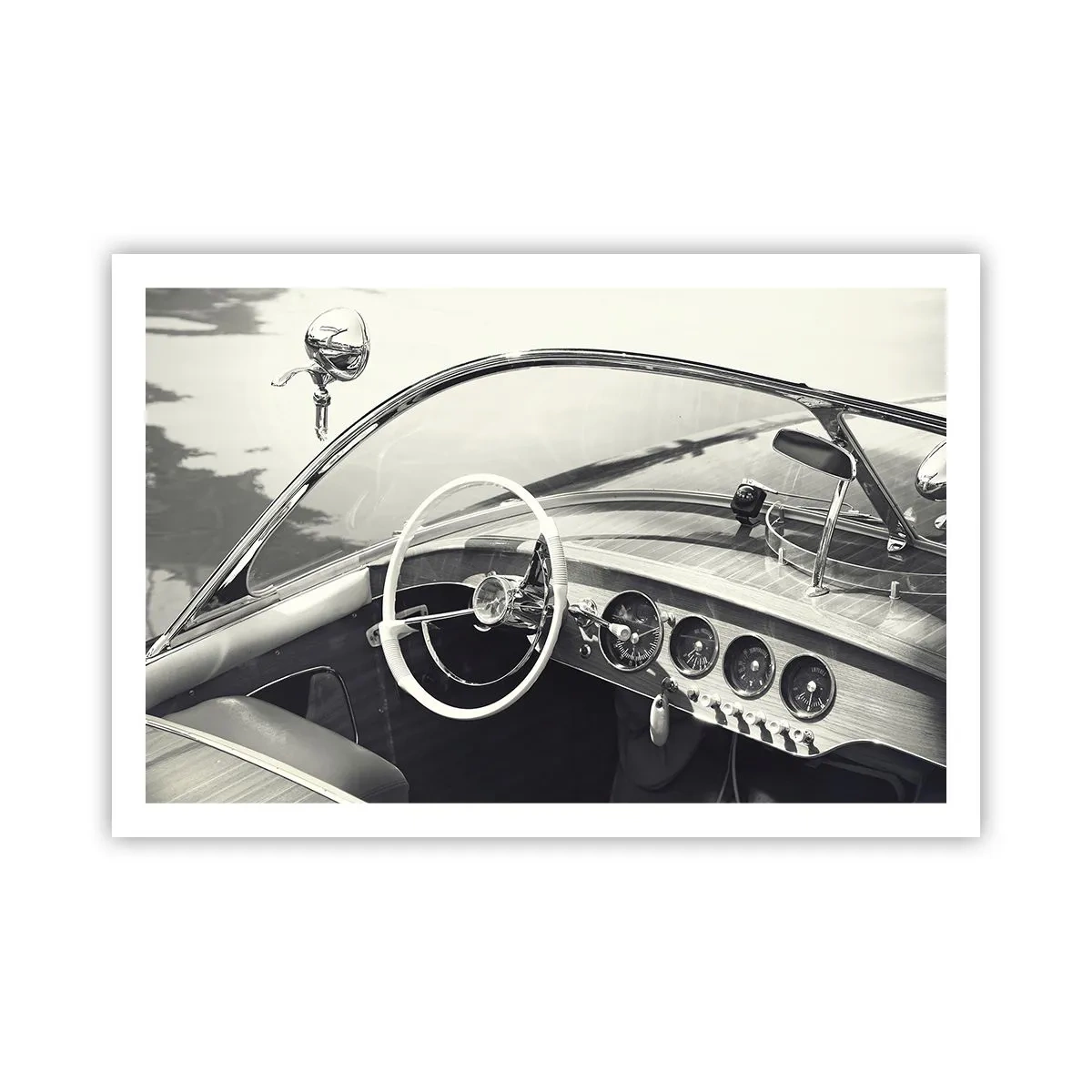 Plakat - Vejr for de rige - 91x61 cm