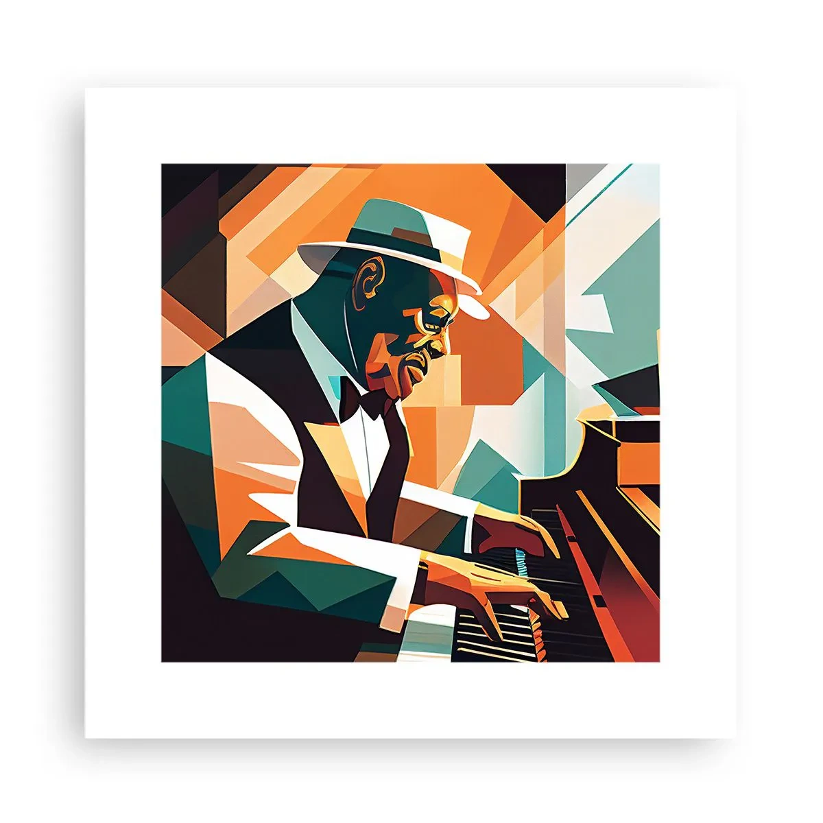 Plakat - Alt det jazz - 30x30 cm