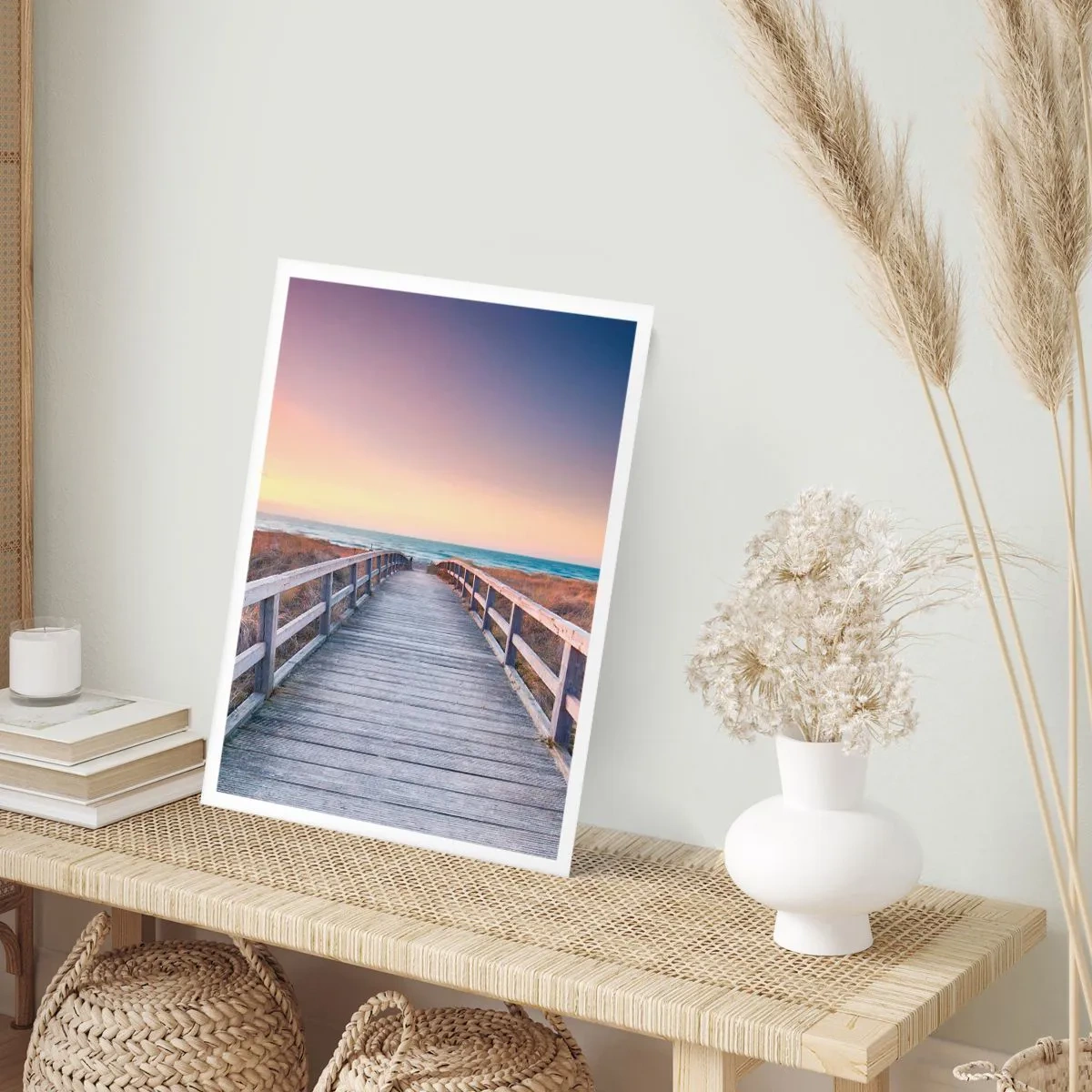 Plakat - Baltisk aften aura - 70x100 cm