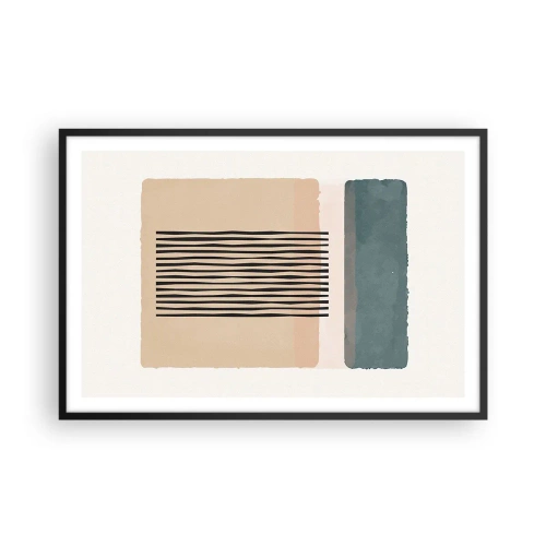 Plakat i sort ramme - Alt er i god stand - 91x61 cm