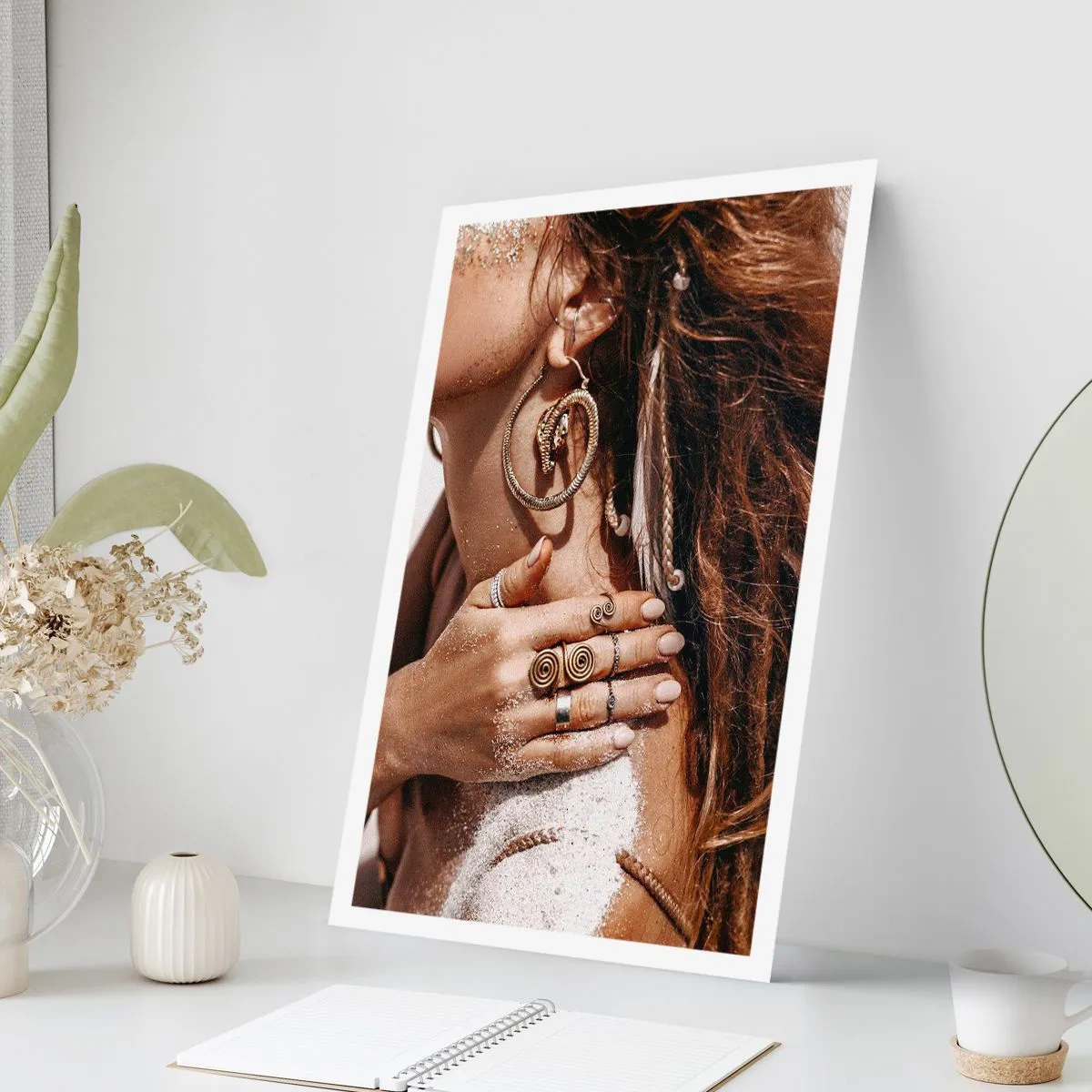 Plakat - Dronning af den vilde strand - 50x70 cm