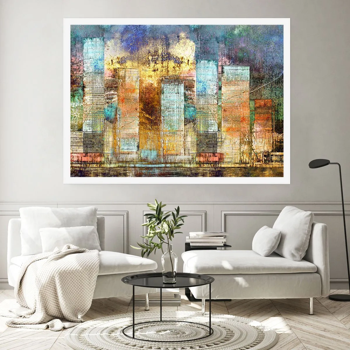 Plakat - Solrig metropol - 100x70 cm