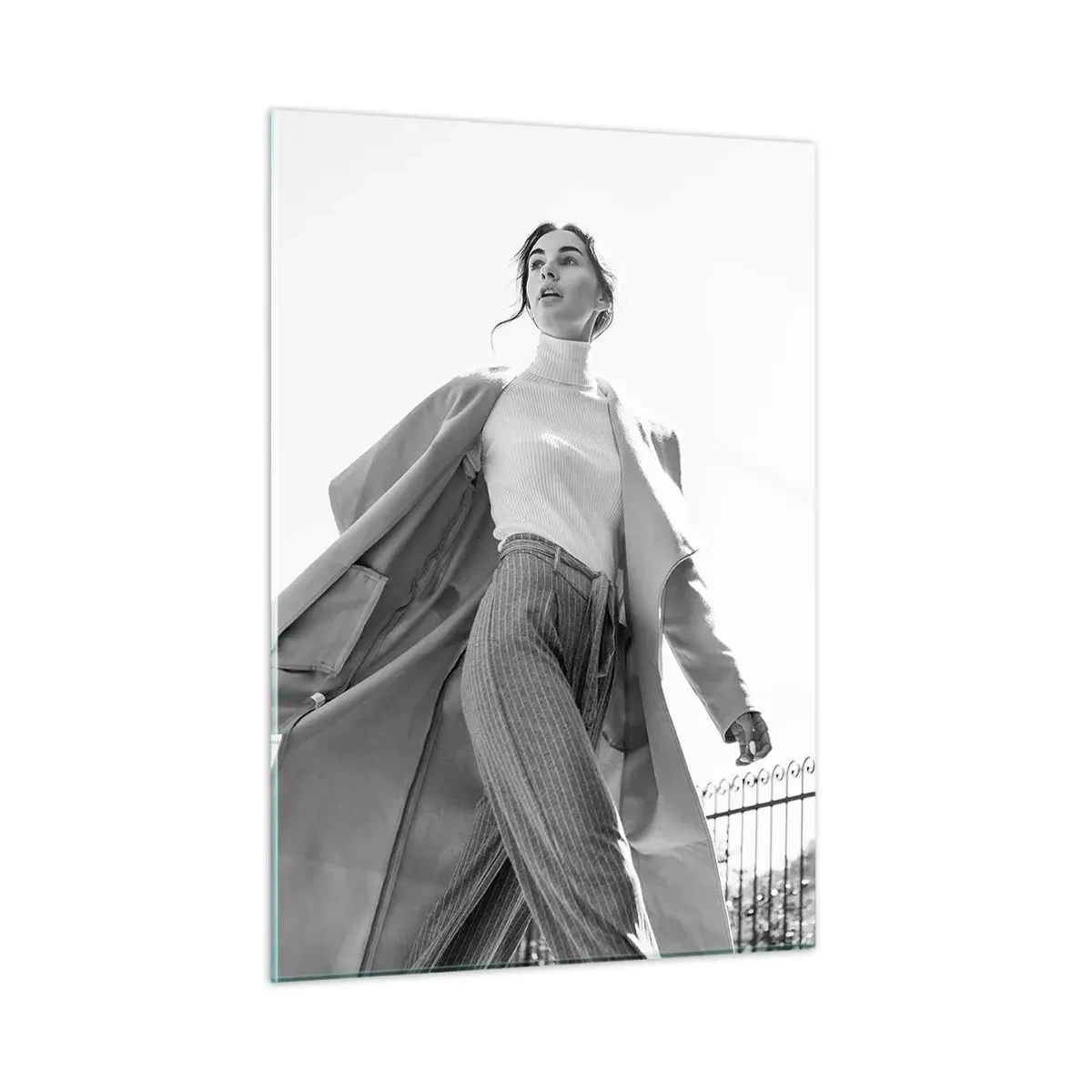 Billede på glas - Kommer du med mig? - 50x70 cm