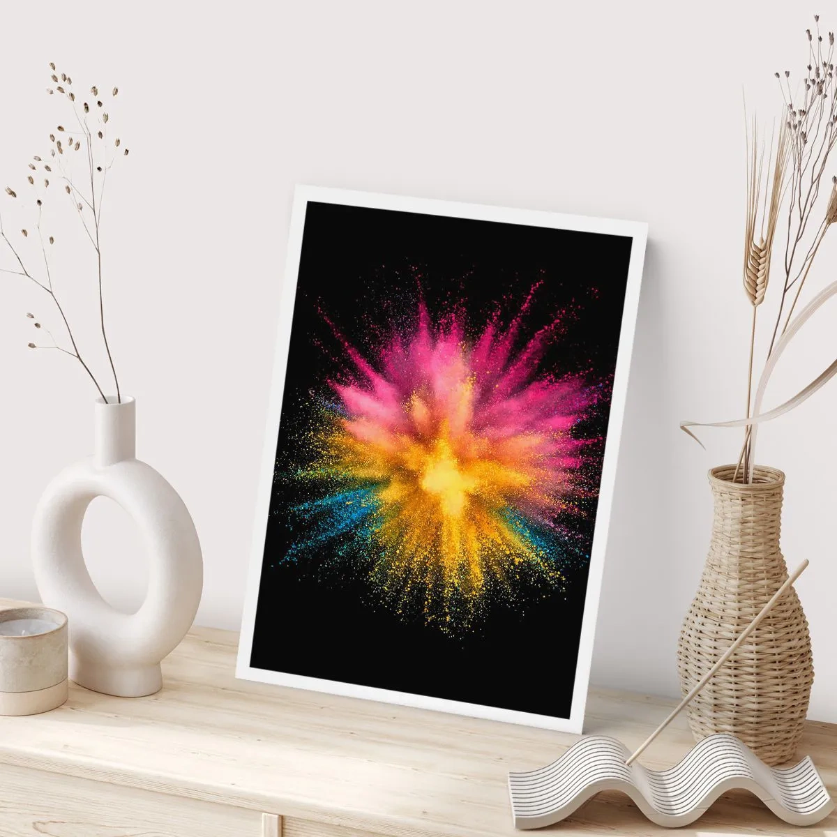 Plakat - Farvernes fødsel  - 50x70 cm