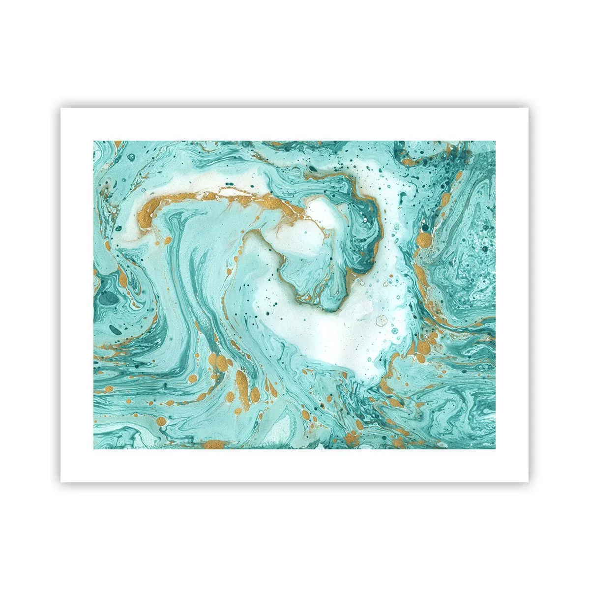 Plakat - Under den store bølge i Edo-perioden - 50x40 cm