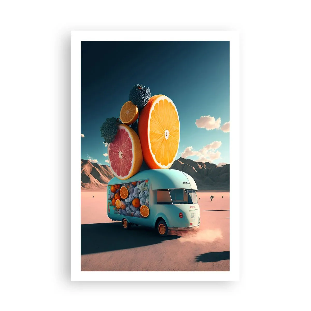 Plakat - En smag af ferie - 61x91 cm