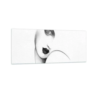 Billede på glas - I Lempickas stil - 100x40 cm