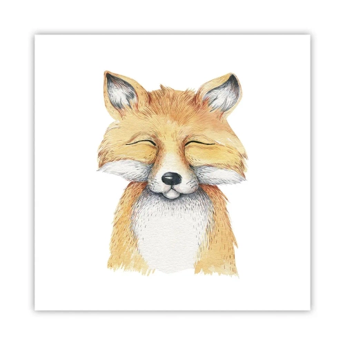 Plakat - Rævehumor - 60x60 cm