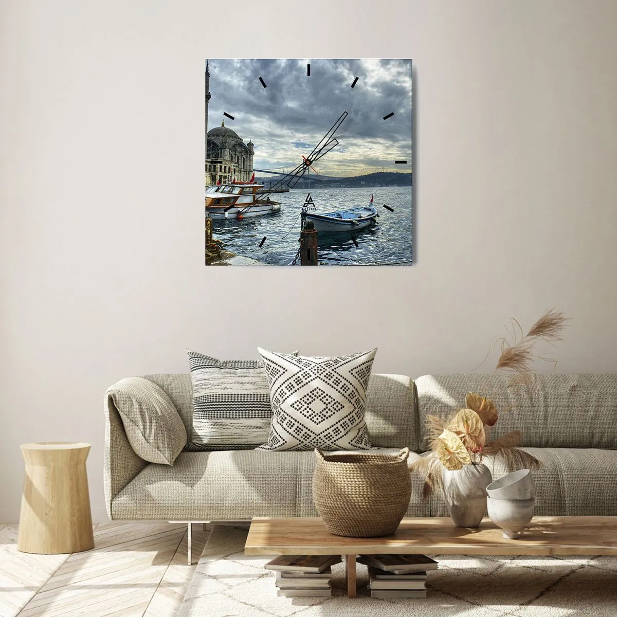 Vægur, Uret - På grænsen mellem verdener - 30x30 cm