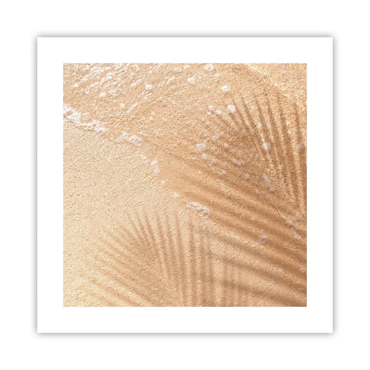 Plakat - Skyggen af en varm sommer - 40x40 cm