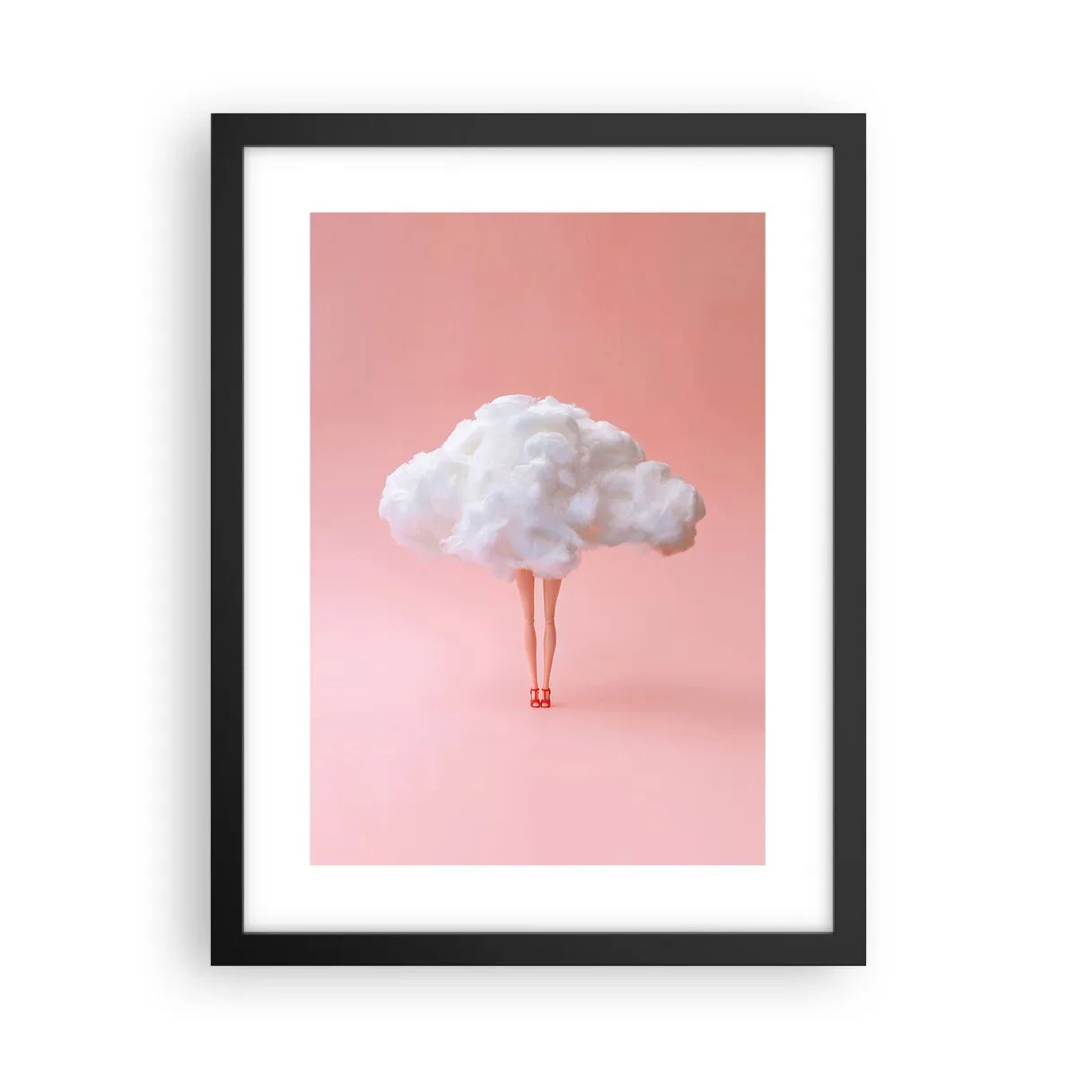 Plakat i sort ramme - Et sødt løfte - 30x40 cm