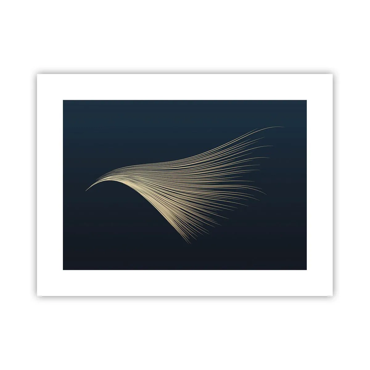 Plakat - Som en engels hår - 40x30 cm