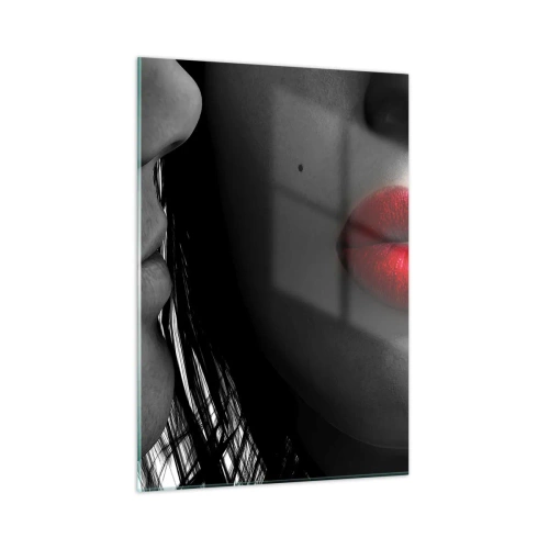 Billede på glas - Ansigt til ansigt  - 50x70 cm