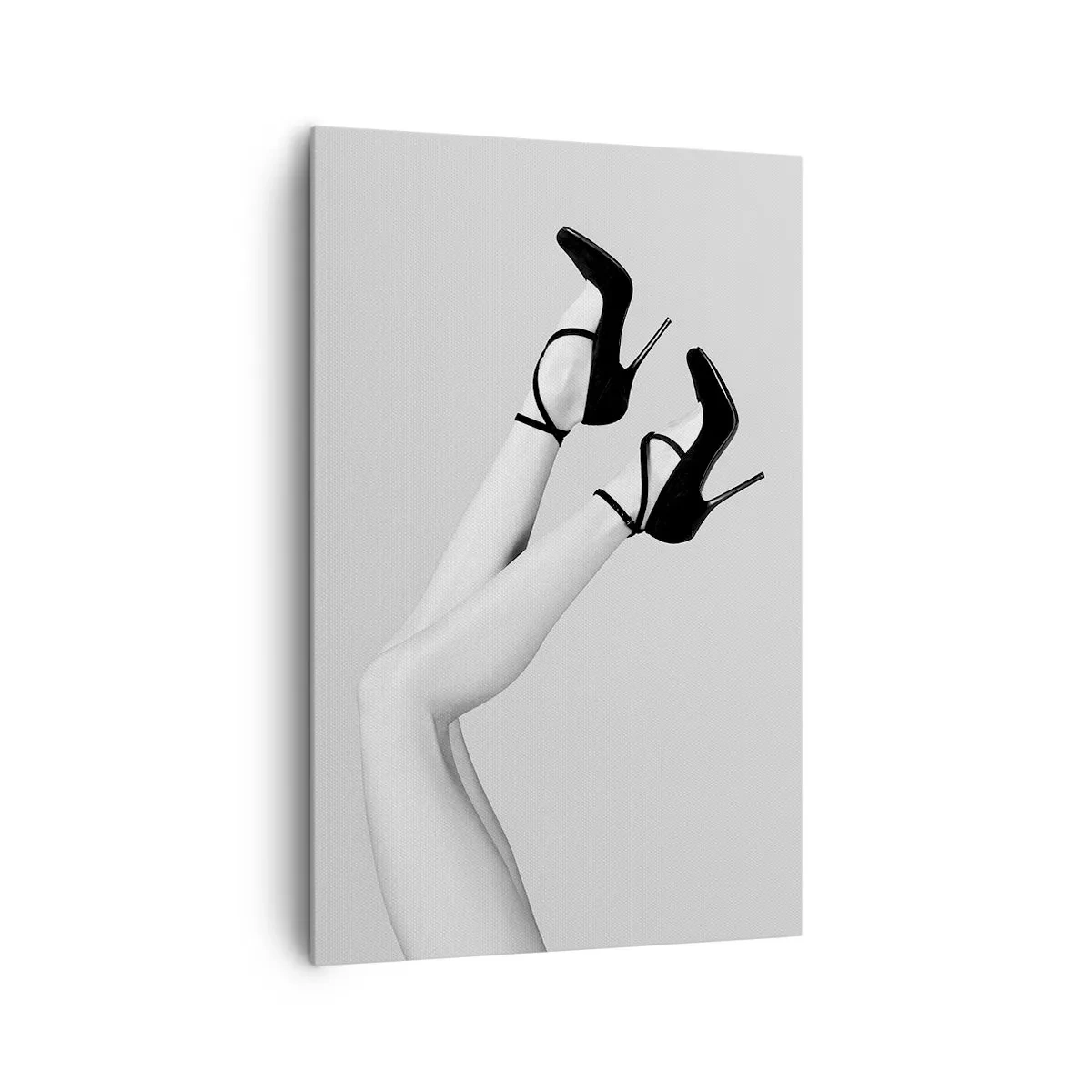 Lærredstryk - Billede på lærred - På hovedet - 80x120 cm