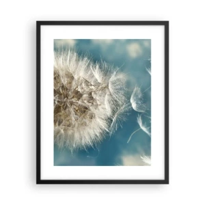 Plakat i sort ramme - En engels åndedræt - 40x50 cm