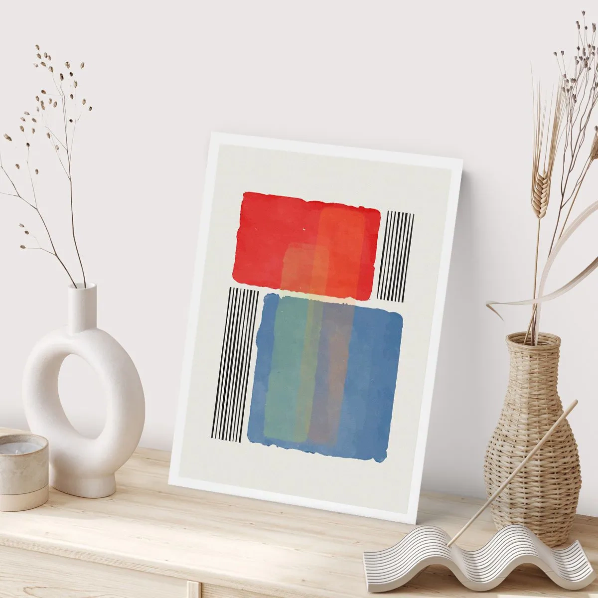 Plakat - Geometriens ånd og bogstav - 61x91 cm