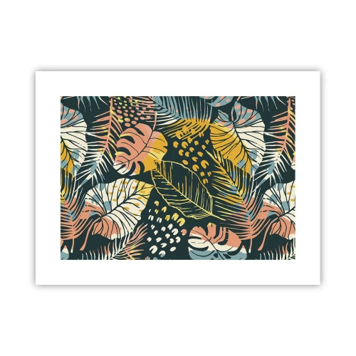 Plakat - Løvrig fantasi - 40x30 cm