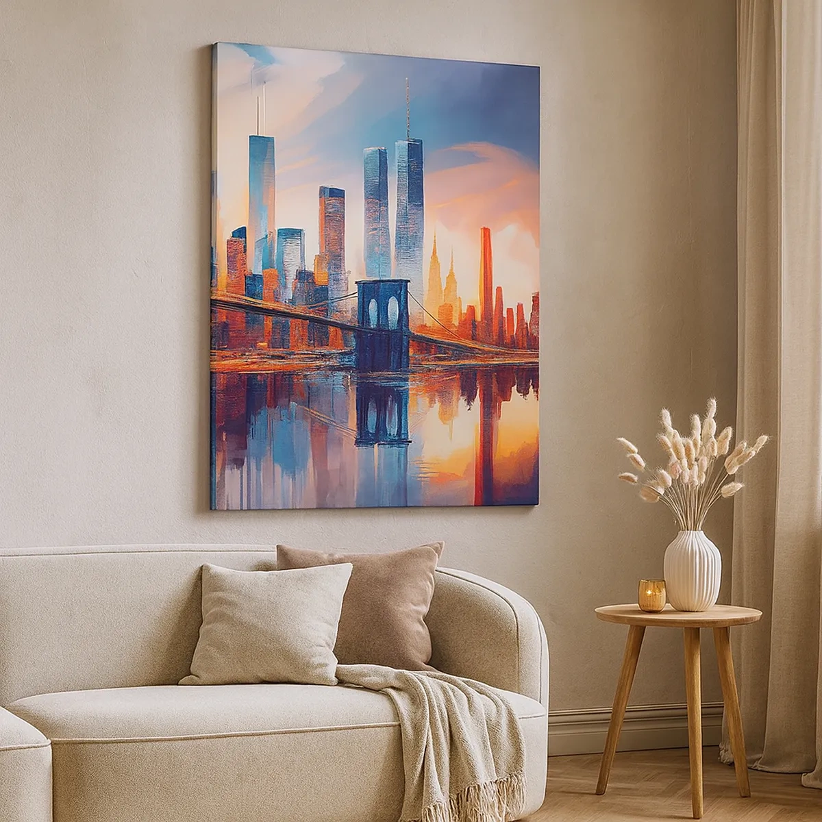 Lærredstryk - Billede på lærred - Fænomenale New York - 50x70 cm