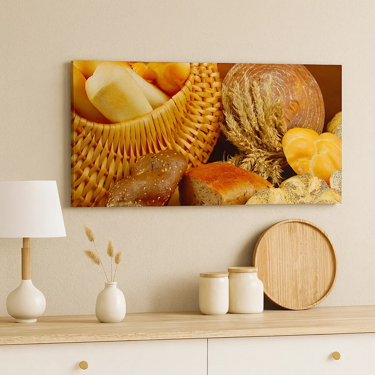 Lærredstryk - Billede på lærred - Vi slap væk igen - 30x30 cm