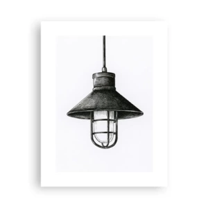 Plakat - Som for mange år siden... - 30x40 cm