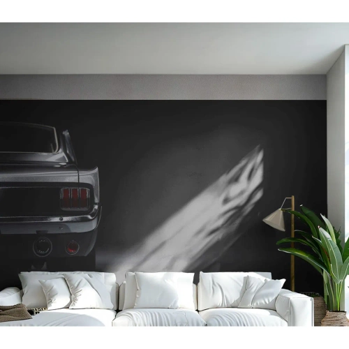Fototapet Selvklæbende Deluxe Sticker - Klassisk charme - Bil, Retro, Bil - 500x350 cm