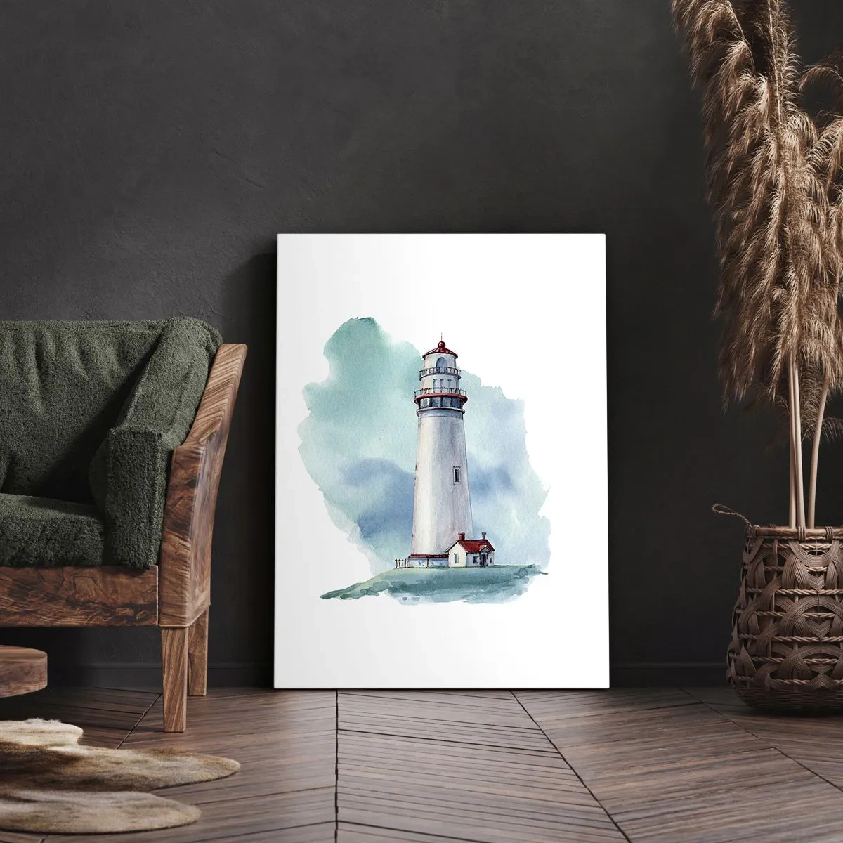 Lærredstryk - Billede på lærred - Det blås blide søster - 50x70 cm