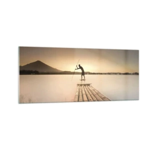 Billede på glas - Før du hviler - 100x40 cm