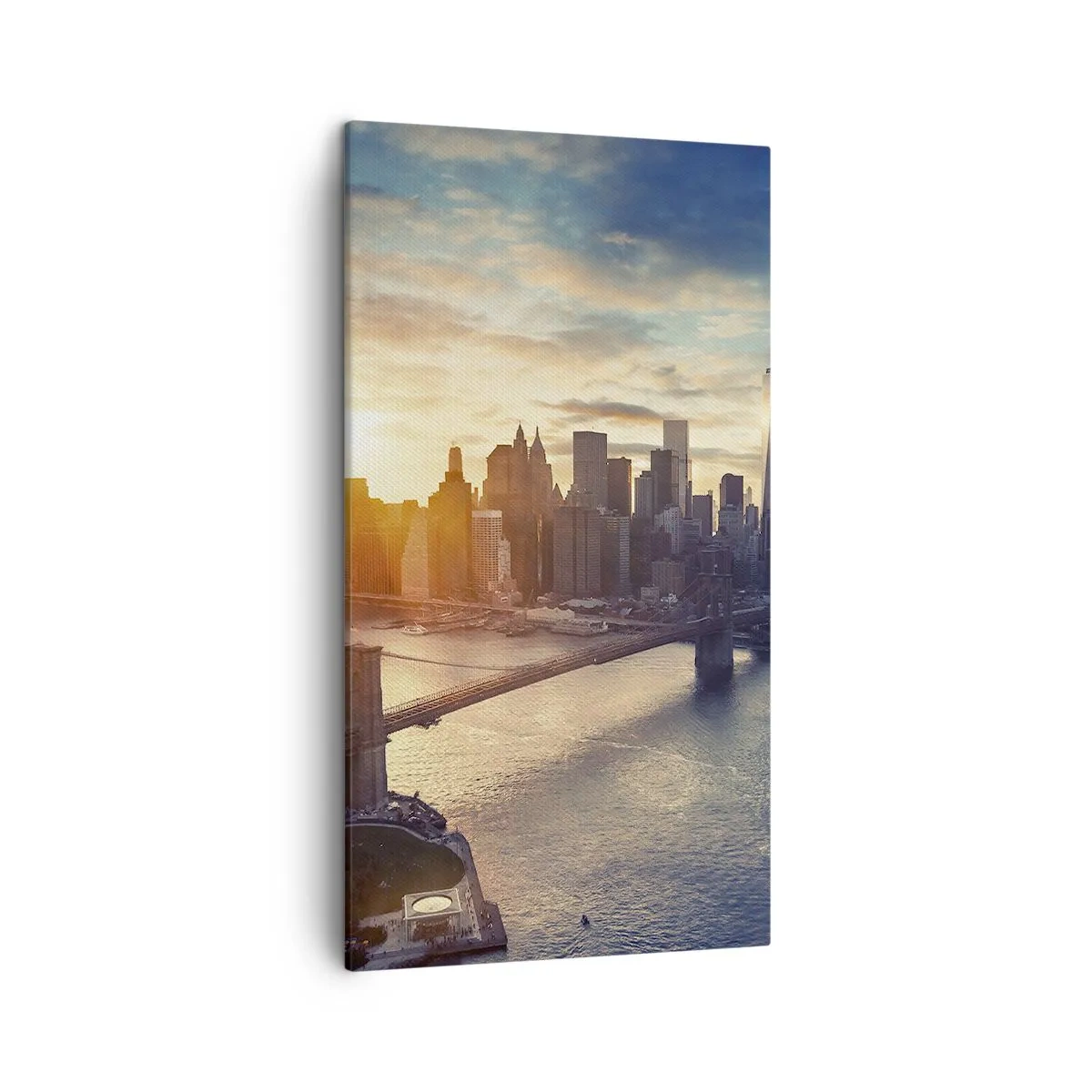 Lærredstryk - Billede på lærred - Et monument til vestlig kultur - 45x80 cm