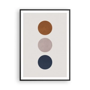 Plakat i sort ramme - Et symbol på perfektion - 70x100 cm