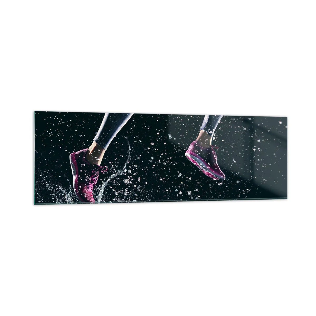 Billede på glas - Så meget som du kan - 160x50 cm