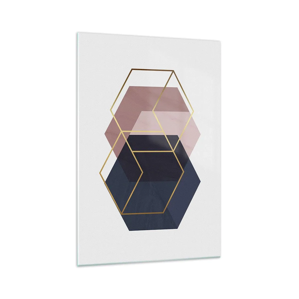 Billede på glas - Styrken ved enkelhed - 70x100 cm