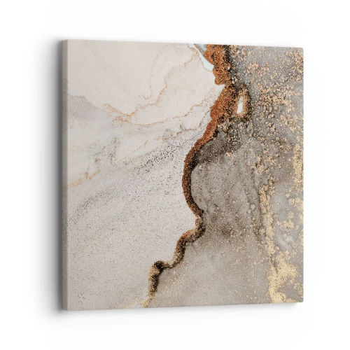 Lærredstryk - Billede på lærred - På farvegrænsen - 30x30 cm