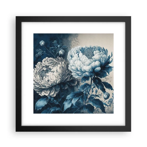 Plakat i sort ramme - Et godt matchet par - 30x30 cm