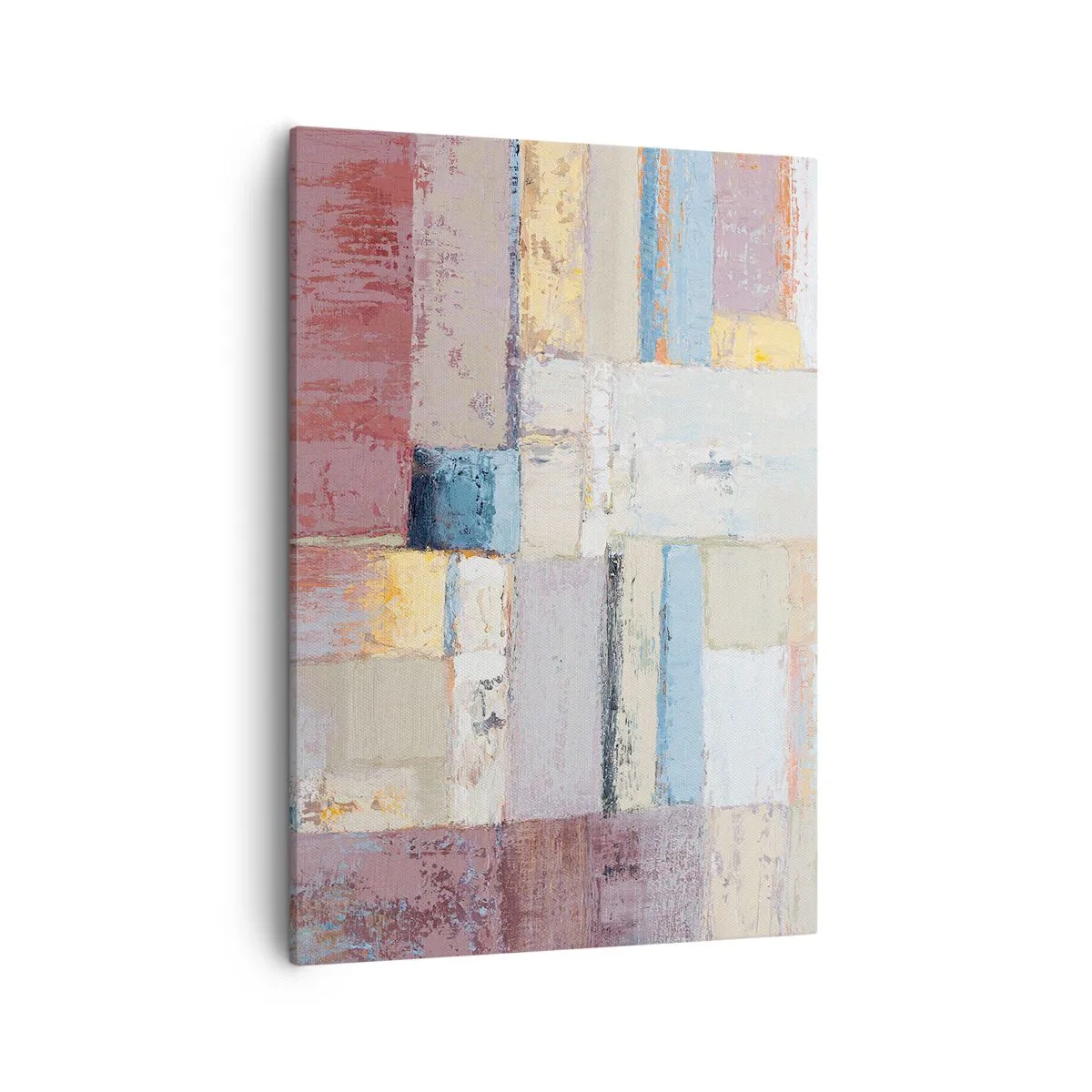 Lærredstryk - Billede på lærred - Geometriens ro - 50x70 cm