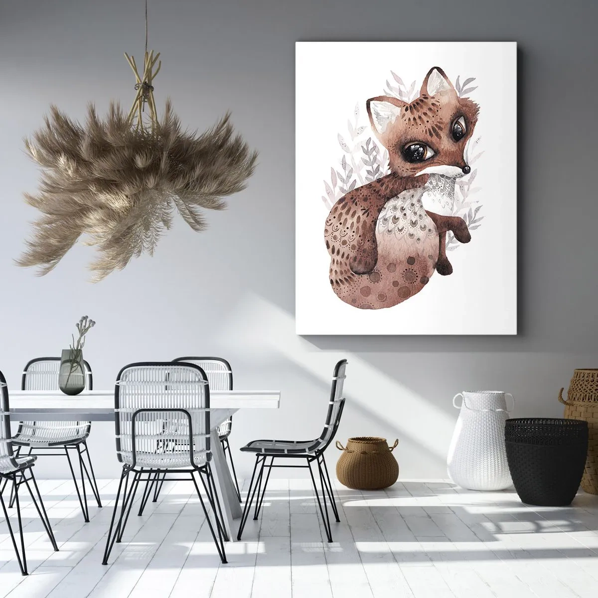 Lærredstryk - Billede på lærred - Kun kærlighed - 70x100 cm