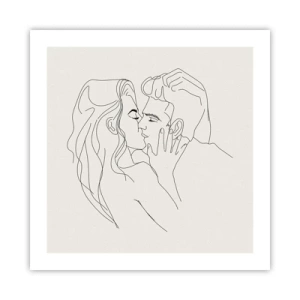 Plakat - Forviklet i følelser - 50x50 cm